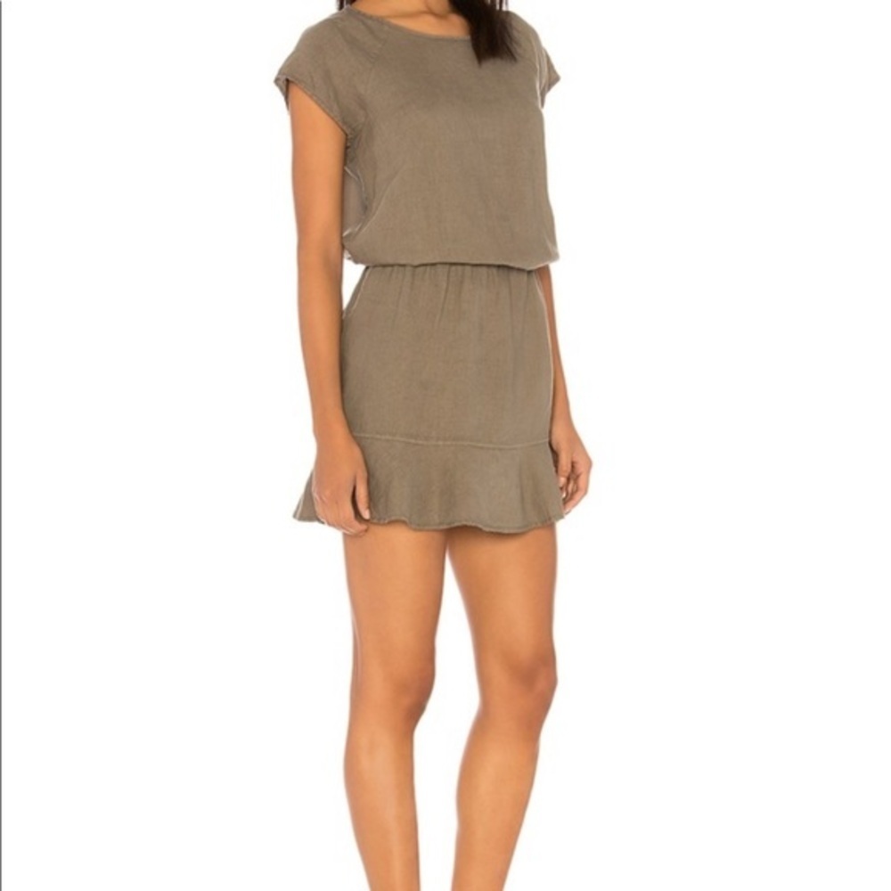 JOIE QUORA RUFFLE DRESS - Picture 3 of 11